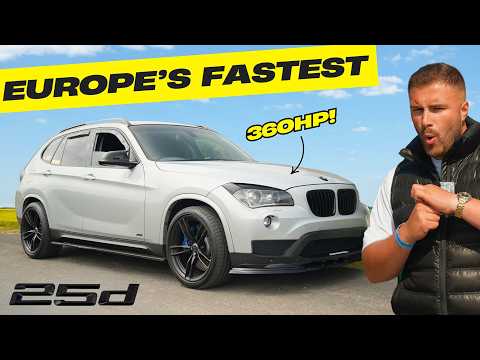 Dieser BMW X1 25d ist der Schnellste in Europa!