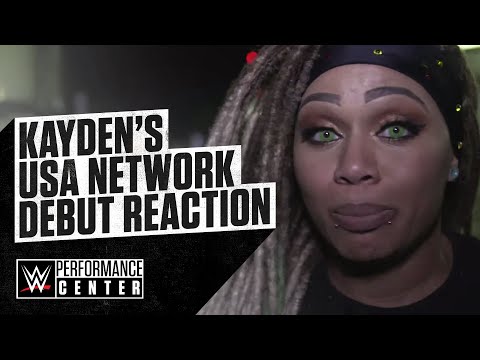 WATCH- Kayden Carter Reacts To Her NXT On USA Debut