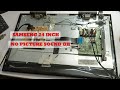 Samsung 24 Inch LED TV No Picture But Backlight Working Troubleshooting And Fix