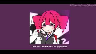 Cover art for Teto the 31st-HALLO CEL (Sped Up)
