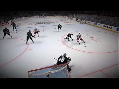 Marty Necas Gives The Hurricanes The 5-4 Lead Heading Into The Second Intermission