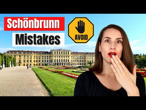 9 MISTAKES to avoid in Schönbrunn Palace & Park!  | Vienna travel guide