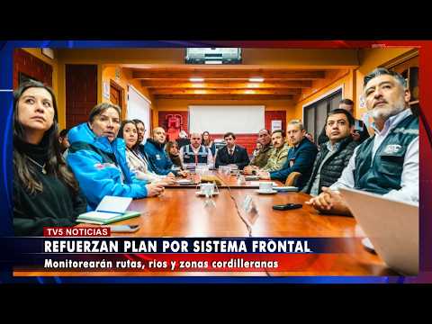 COORDINAN MEDIDAS POR SISTEMA FRONTAL EN EL MAULE