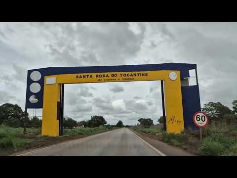 SANTA ROSA do TOCANTINS. indo para PALMAS TOCANTINS. VIAGEM de CARRO