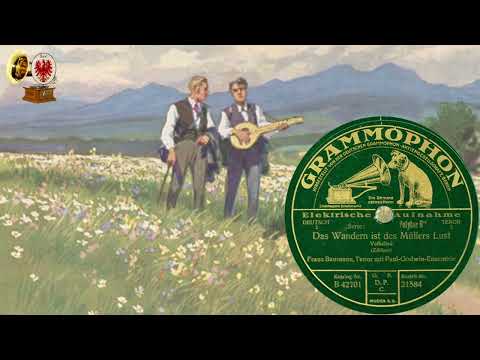 Das Wandern ist des Müllers Lust - Franz Baumann + Paul Godwin-Ensemble