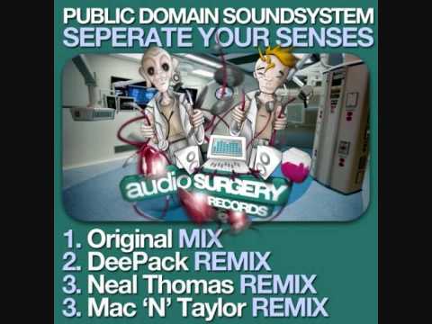 Public Domain Soundsystem - Seperate Your Senses (Mac and Taylor Remix)