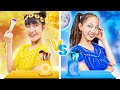 Day Girl Vs Night Girl With One Colored Makeover Challenge Baby Doll TV