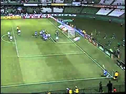 Primeiro gol de Bobo pelo cruzeiro