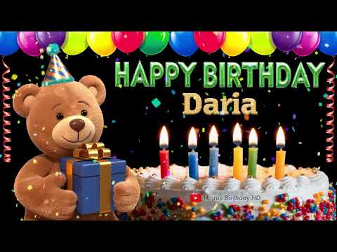 Daria Happy birthday To You - Happy Birthday song name Daria 🎁 🎂