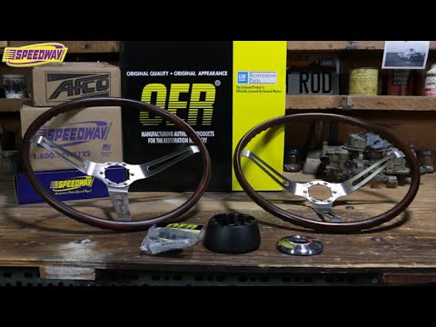 Speedway Tech Talk - 60's GM Wood Steering Wheels