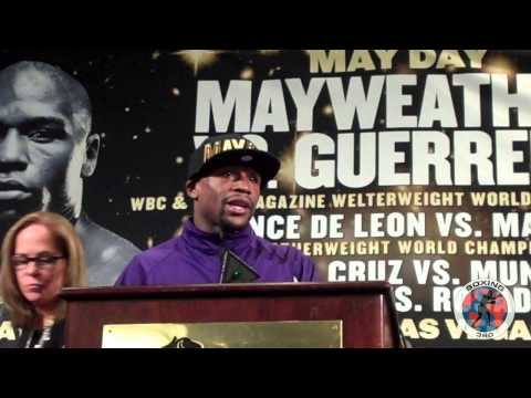 Boxing 360 - Floyd Mayweather after fight press conference Part 3