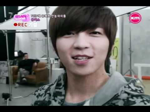110124 U-Kiss @ Mnet Wide Star Cam.