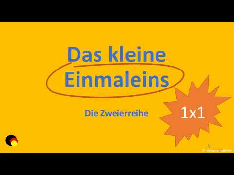 Das Einmaleins. Die Zweierreihe - LSG