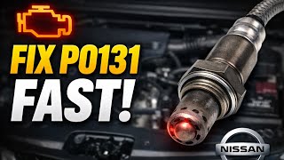 NISSAN P0131 Code Fix FAST! O2 Sensor Low Voltage Explained (DIY Repair)