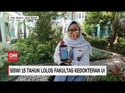Kisah Siswi Berprestasi Diumur 15 Tahun Lulus di Fakultas Kedokteran UI