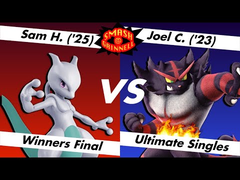 Smash@Grinnell #5 Winners Final - Sam H. (Mewtwo) Vs. Joel C. (Incineroar)