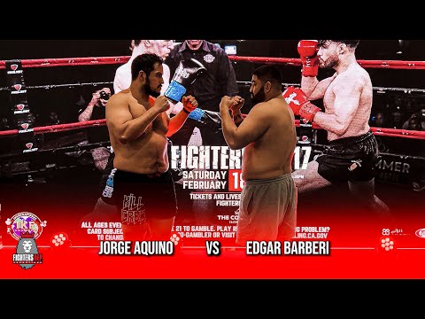 Jorge Aquino vs Edgar Barberi FightersRep17 Faceoff