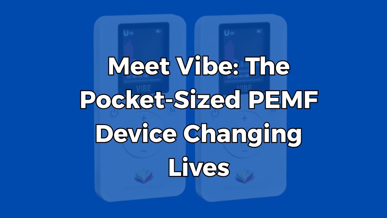 Vibe PEMF Device Demo Video