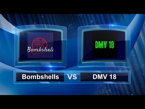 Bombshells vs DMB18 - Pool Play - Women's Tampa Bay Kickball Open #TBKO2017