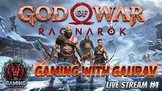 GWG God of War Ragnarök - Part 1 - Surviveing Fimbul Winter 60FPS [NO COMMENTARY]#walktrough #viral