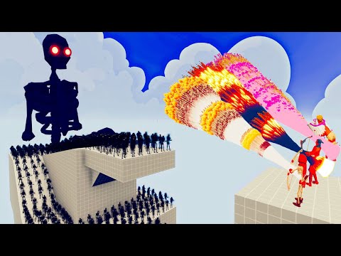 100x DARK SKELETON + 1x GIANT vs 3x EVERY GOD   Totally Accurate Battle Simulator TABS