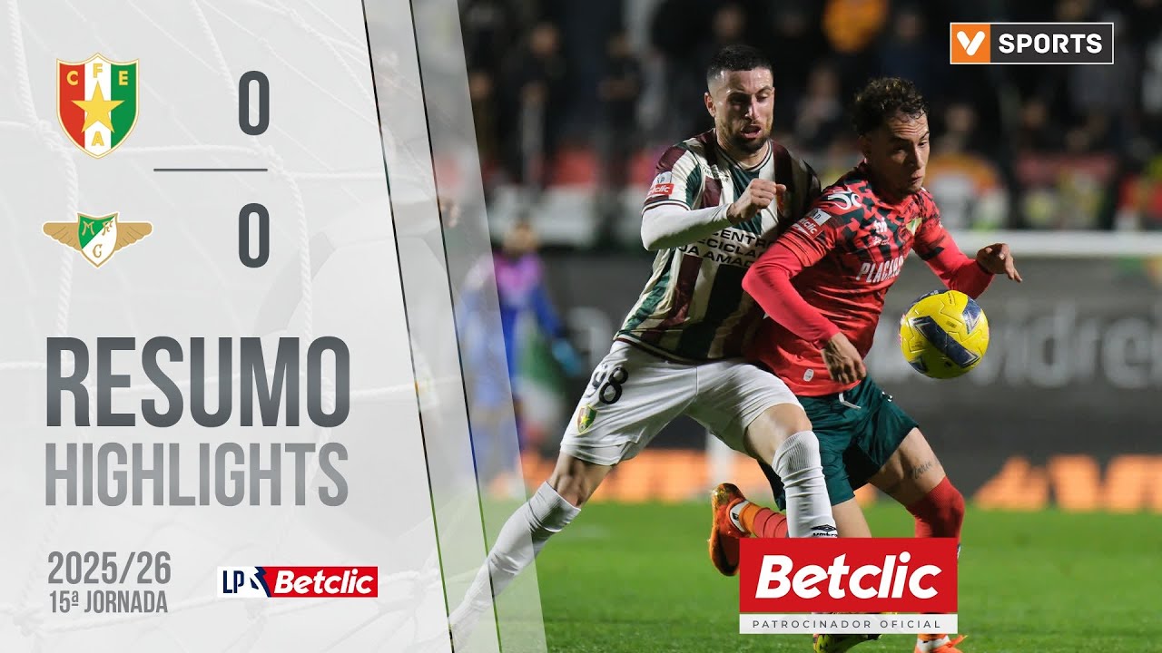 Estrela vs Moreirense Goals and Key Highlights