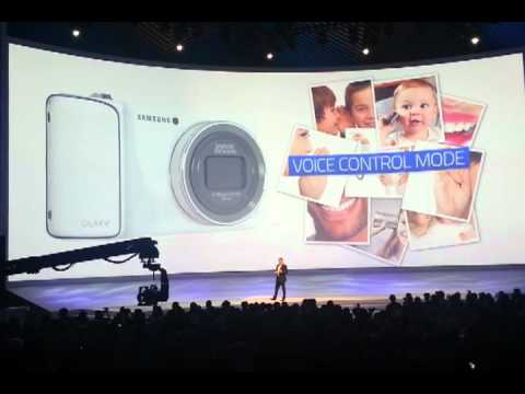 Samsung Galaxy Camera at Unpacked Event Berlin