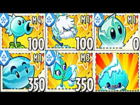 Plants vs Zombies 2 BattleZ: All Ice Plants Max Level Power-up: Gameplay 2019