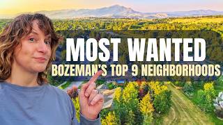 9 BEST Neighborhoods in Bozeman Montana You NEED to see - Top Bozeman MT Communities