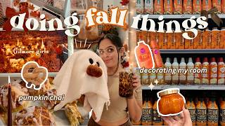 Preparing for FALL! 🍂 Fall Shopping, Pumpkin Chai, Decorating my Room, *HUGE* Haul, Cozy Fall Baking