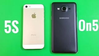 iPhone 5S vs Samsung Galaxy On5