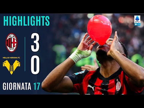 Video highlights della Milan vs Verona (3 a 0) - Giornata 17 - Fantacalcio e fantamedie