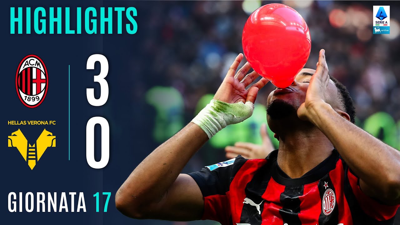 MILAN-VERONA 3-0 | HIGHLIGHTS | 17ª GIORNATA | SERIE A ENILIVE 2025/26