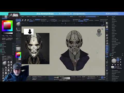 Kermaco: Mech Design – Ara Kermanikian – ZBrush 2023