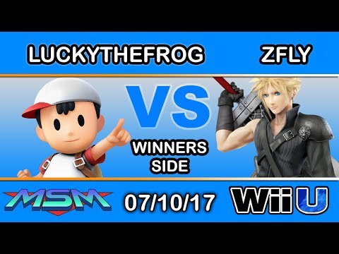 MSM 104 - LuckytheFrog (Ness) Vs. 2GG | Zfly (Cloud) Winners Side