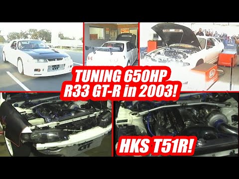 OG Aussie GT-R Scene - tuning a HKS T51R R33 GT-R in 2003
