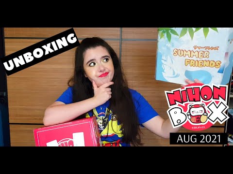 NihonBox August 2021 Unboxing