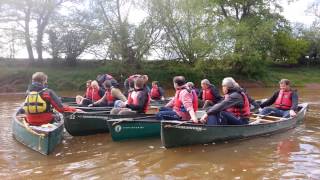 preview picture of video 'Wye Canoes Guided River Trip.'