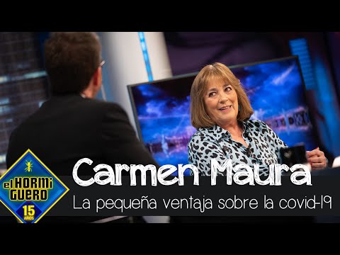 Carmen Maura encuentra una pequeña ventaja sobre el coronavirus - El Hormiguero