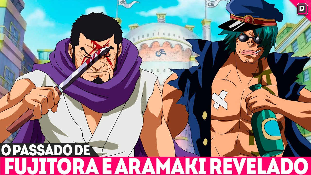 O MOTIVO DE FUJITORA SE CEGAR?FINALMENTE REVELADO O PASSADO DE FUJITORA E RYOKUGYU-ONE PIECE SBS 110