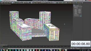 Image of Autodesk revit bim model ready to be attached with sini sculpt 3ds max plugin