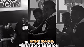 Wande Coal & Olamide - Kpe Paso (Studio Session)