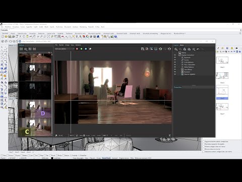 VRAY RHINO Videocourse - 20 - Post-Production, Channels and Layers, History, Lens Effect, Correction