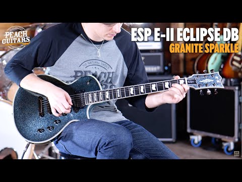 Электрогитара ESP E-II ECLIPSE DB (Granite Sparkle) - фото 1 - id-p1550630367