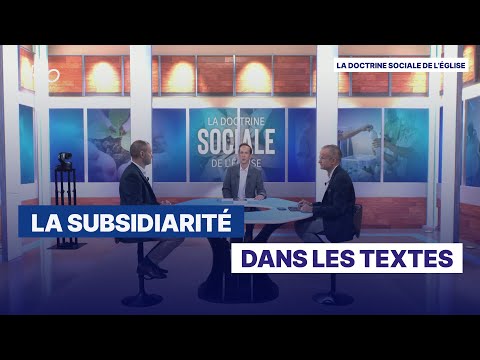 La subsidiarité dans les textes