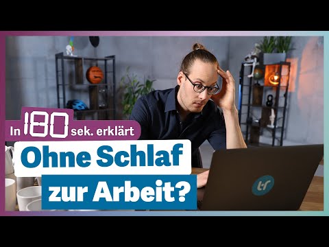 Ohne Schlaf zur Arbeit? | Auswirkungen von Schlafmangel auf den Arbeitsalltag