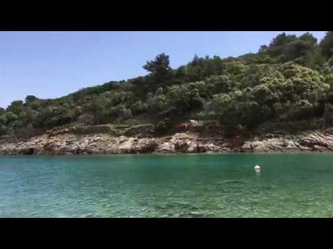 Jamna, a secret beach near Veli Lošinj, Croatia
