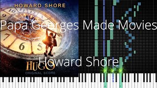 🎹 Papa Georges Made Movies, Howard Shore, Synthesia Piano Tutorial
