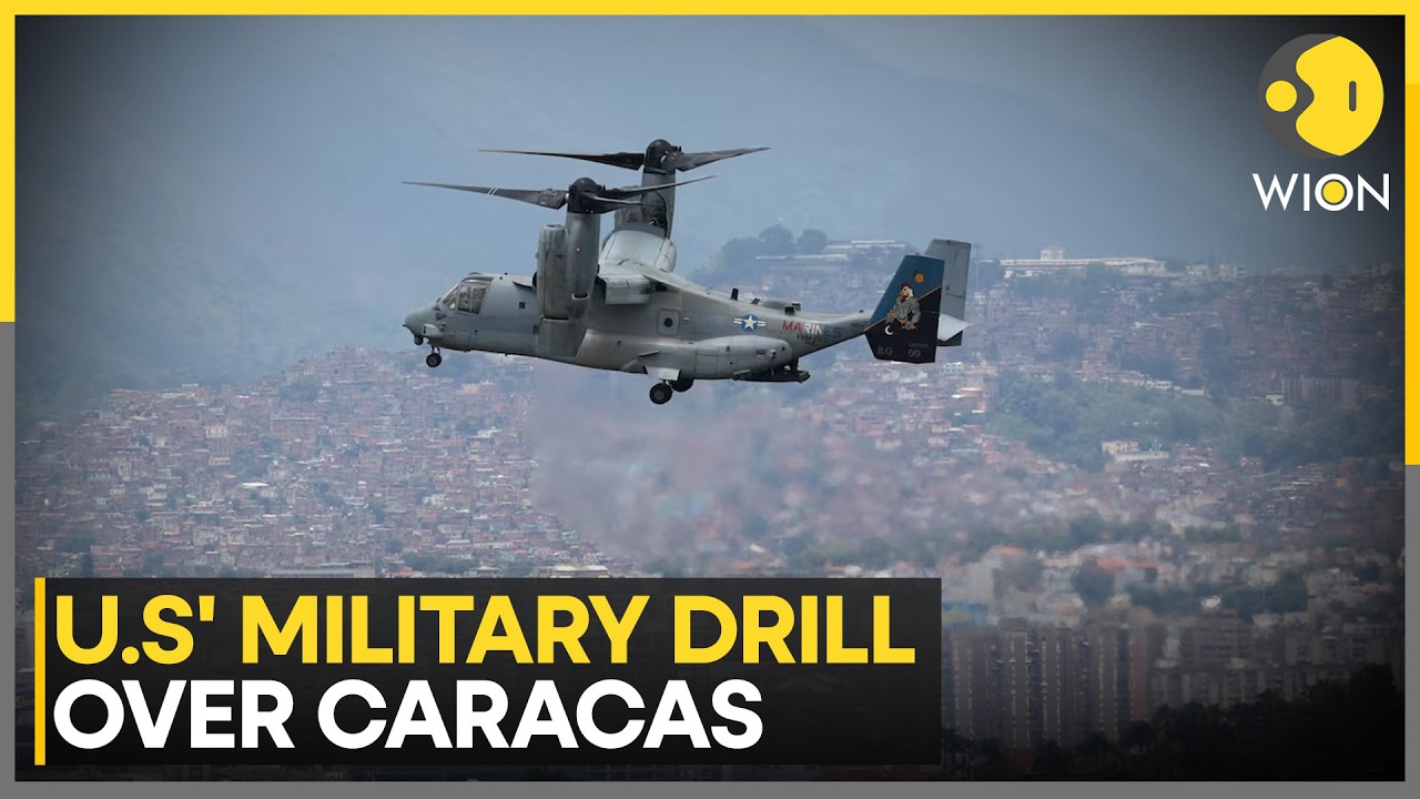 US Southern Command Oversees Drill in Venezuelan Capital | WION NEWS
