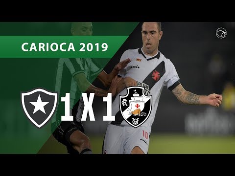 BOTAFOGO 1 X 1 VASCO - GOLS - 23/02 - CAMPEONATO CARIOCA
